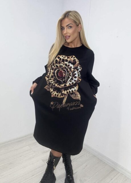 Sukienka 3407 midi paparazzi Fashion